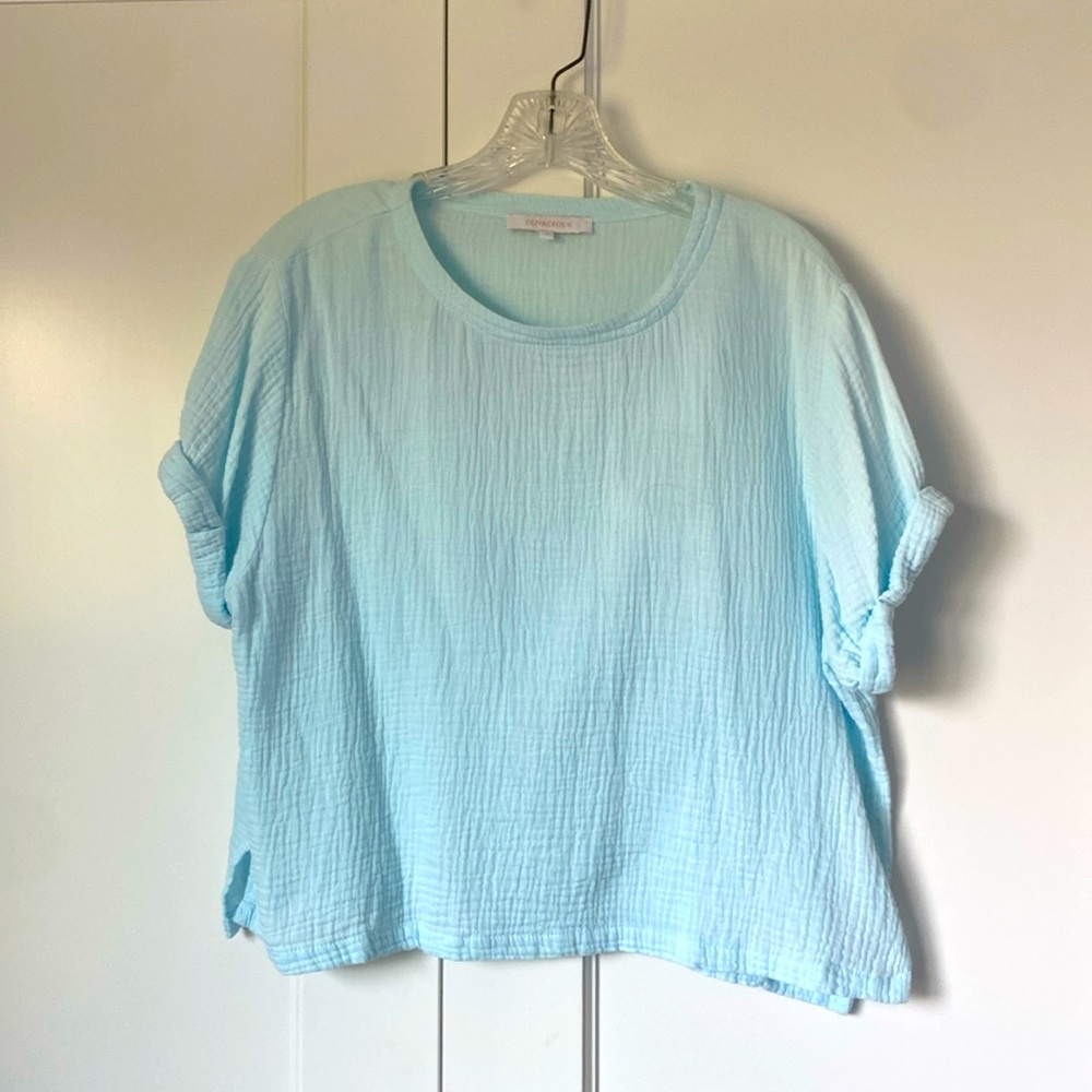 OLIVACEOUS top M 100% cotton